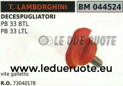 73040178 POMELLO VITE GALLETTO FILTRO ARIA DECESPUGLIATORE LAMBORGHINI PB 33LTL