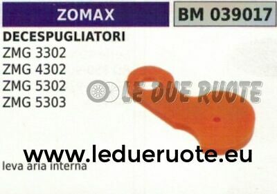 LEVA LEVETTA INTERNA APERTURA ARIA DECESPUGLIATORE ZOMAX ZMG 3302 4302 5302 5303