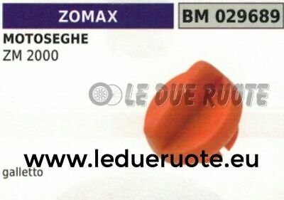 GALLETTO MANOPOLA VITE COPERCHIO FILTRO ARIA MOTOSEGA ZOMAX ZM 2000