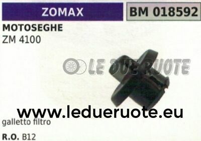 GALLETTO MANOPOLA FILTRO ARIA MOTOSEGA ZOMAX ZM 4100