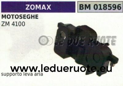 SUPPORTO LEVA ARIA scatola cassa FILTRO ARIA MOTOSEGA ZOMAX ZM 4100