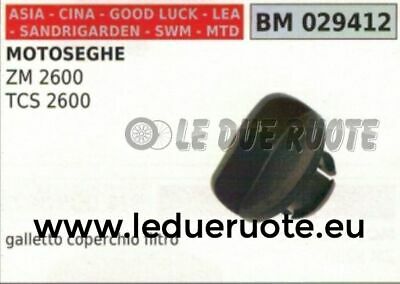 GALLETTO VITE COPERCHIO FILTRO ARIA MOTOSEGA CINESE ASIA IMPORTATA CINA 2600