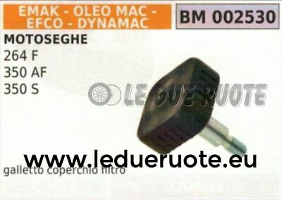 GALLETTO VITE COPERCHIO FILTRO ARIA MOTOSEGA OLEOMAC EFCO EMAK 264F 350AF 350S