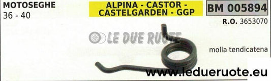 3653070 MOLLA TENDICATENA MOTOSEGA ALPINA CASTOR CASTELGARDEN 36 40