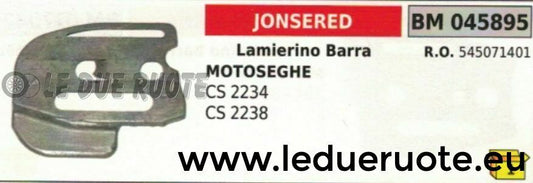 545071401 LAMIERINO BARRA MOTOSEGA JONSERED CS 2234 2238