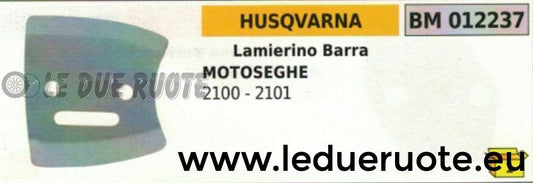 LAMIERINO BARRA MOTOSEGA HUSQVARNA 2100 2101