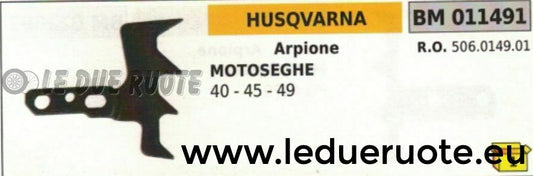 506014901 ARPIONE ROSTRO MOTOSEGA HUSQVARNA 40 45 49