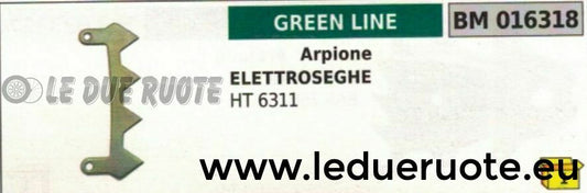 ARPIONE ROSTRO MOTOSEGA ELETTRICA ELETTROSEGA GREENLINE GREENCUT HT 6311