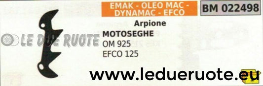 ARPIONE ROSTRO MOTOSEGA EMAK OLEOMAC 925 DYNAMAC EFCO 125