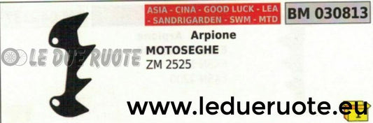 ARPIONE ROSTRO MOTOSEGA ASIA CINA SANDRIGARDEN LEA MTD DA POTA ZM 2525