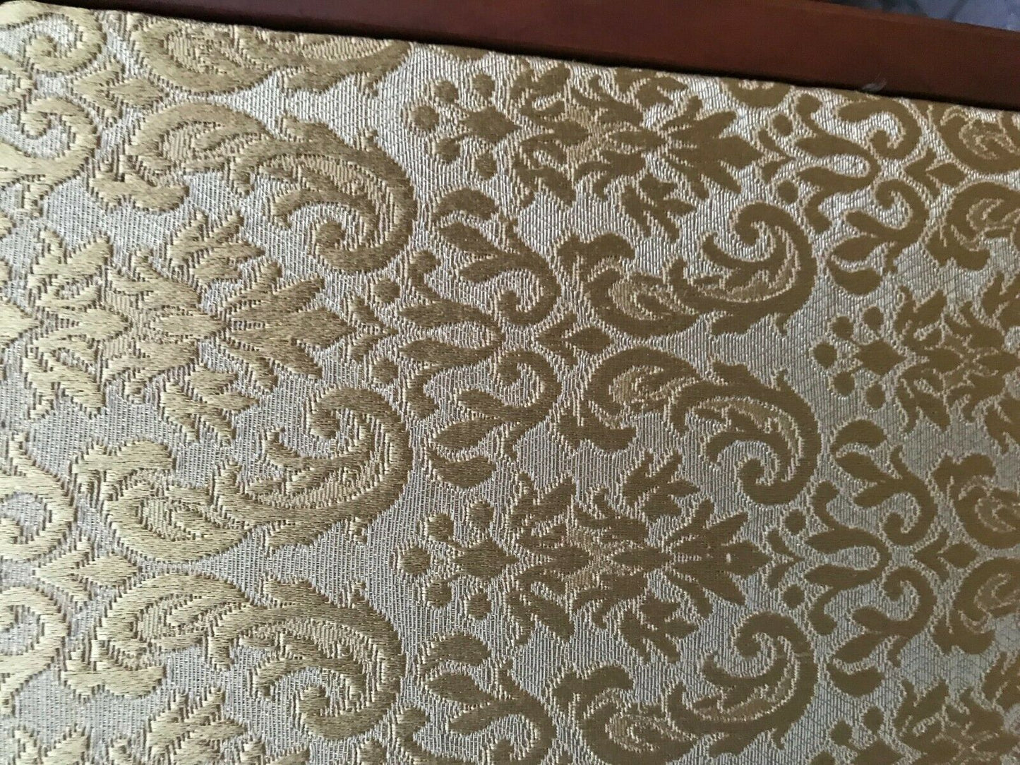 Sedia in legno ANTICA imbottita poltrona poltroncine VINTAGE cucina floreale 1pz