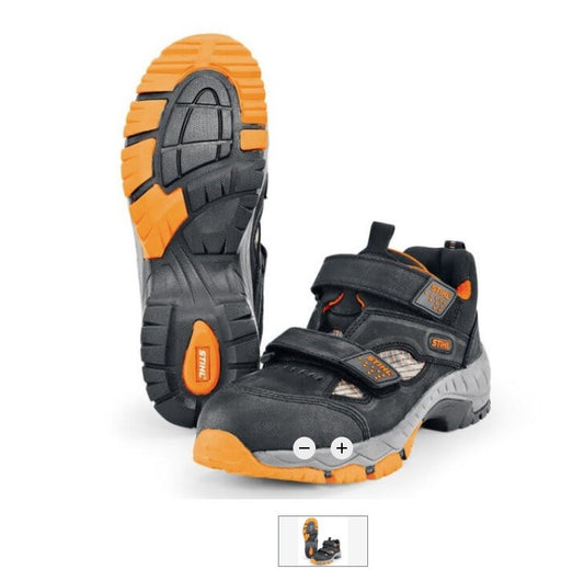 SCARPE ESTIVE ANTI INFORTUNISTICA STIHL WORKER S1 RESISTENTE AD OLIO E BENZINA