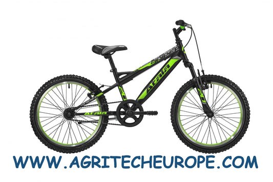 BICI BICICLETTA DA BIMBO RAGAZZO 20" ATALA SNIPER NERO/VERDE