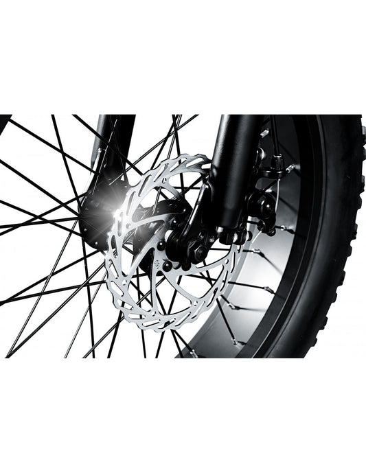 BICI BICICLETTA ELETTRICA FATBIKE RICHIUDIBILE ICONE MARINES GREEN 20"