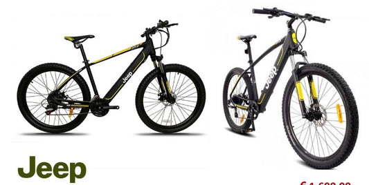 BICI BICICLETTA ELETTRICA MOUNTAIN BIKE JEEP 27.5" 8 VELOCITA' MOTORE 250W LITIO