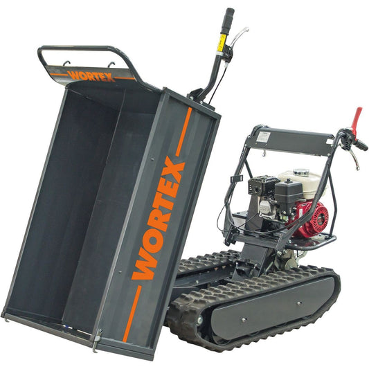 MOTOCARRIOLA CINGOLATA WORTEX SFH 500 MOTORE HONDA GX200 BENZINA cariola