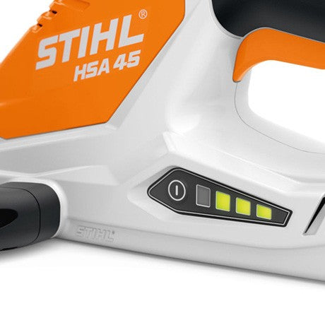 TAGLIASIEPE tosasiepe A BATTERIA STIHL HSA45 lama 45cm