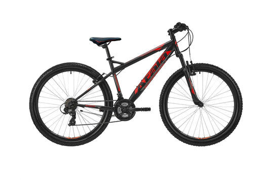 BICI BICICLETTA MOUNTAIN BIKE ATALA STATION 27.5" UOMO NERO/ROSSO CAMBIO SHIMANO