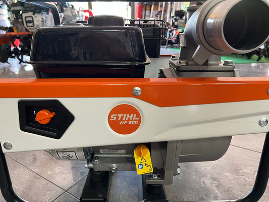 MOTOPOMPA STIHL WP600 AUTOADESCANTE Prevalenza 30mt, 3Bar, 6HP