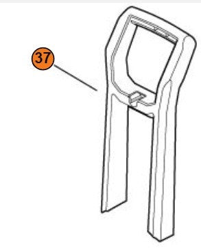 RE02 791 4901 MANICO A TELAIO ORIGINALE IDROPULITRICE STIHL RE80