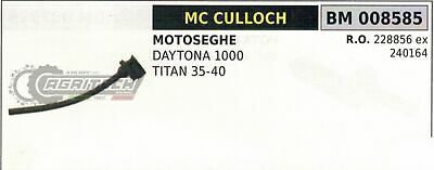 240164 TUBO POMPA OLIO MOTOSEGA McCULLOCH DAYTONA 1000 TITAN 35 40