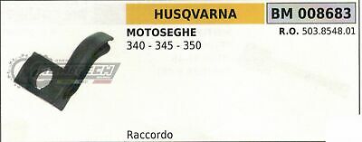 503854801 RACCORDO FILTRO OLIO MOTOSEGA HUSQVARNA 340 345 350
