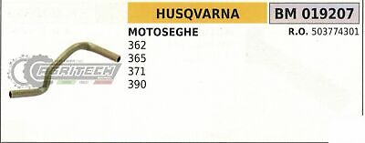 503774301 TUBO POMPA OLIO MOTOSEGA HUSQVARNA 362 365 371 390
