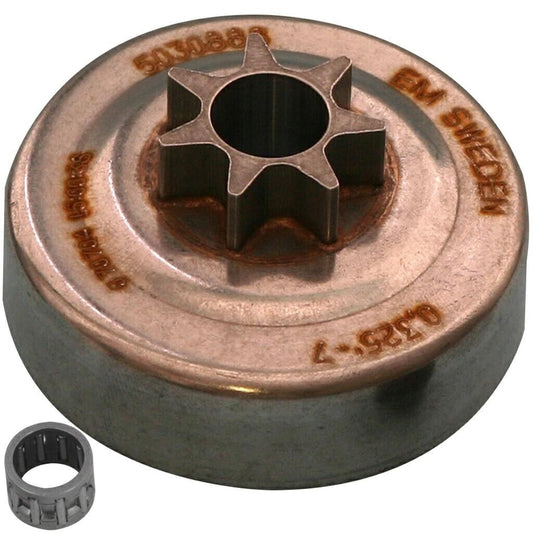 4120800 PIGNONE campana MOTOSEGA CASTOR C 40 41 .325 7DENTI + GABBIA A RULLI