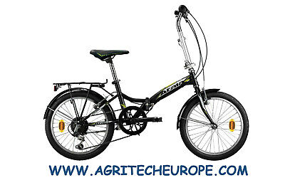 BICI BICICLETTA RICHIUDIBILE ATALA GGREEN BAY 20" nero