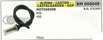 8782880 TUBO OLIO COMPLETO DI FILTRO MOTOSEGA ALPINA STIGA CASTOR 400 450