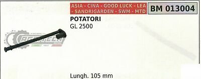 TUBO OLIO POTATORE CINESE SANDRIGARDEN MTD SWM GL 2500 105mm
