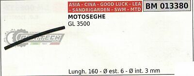 TUBO OLIO MOTOSEGA CINESE SANDRIGARDEN MTD GL 3500 160mm