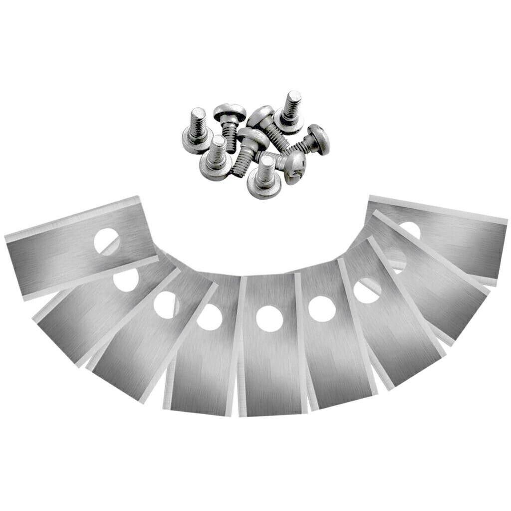 KIT 9 LAME IN ACCIAIO PER ROBOT RASAERBA EHINELL