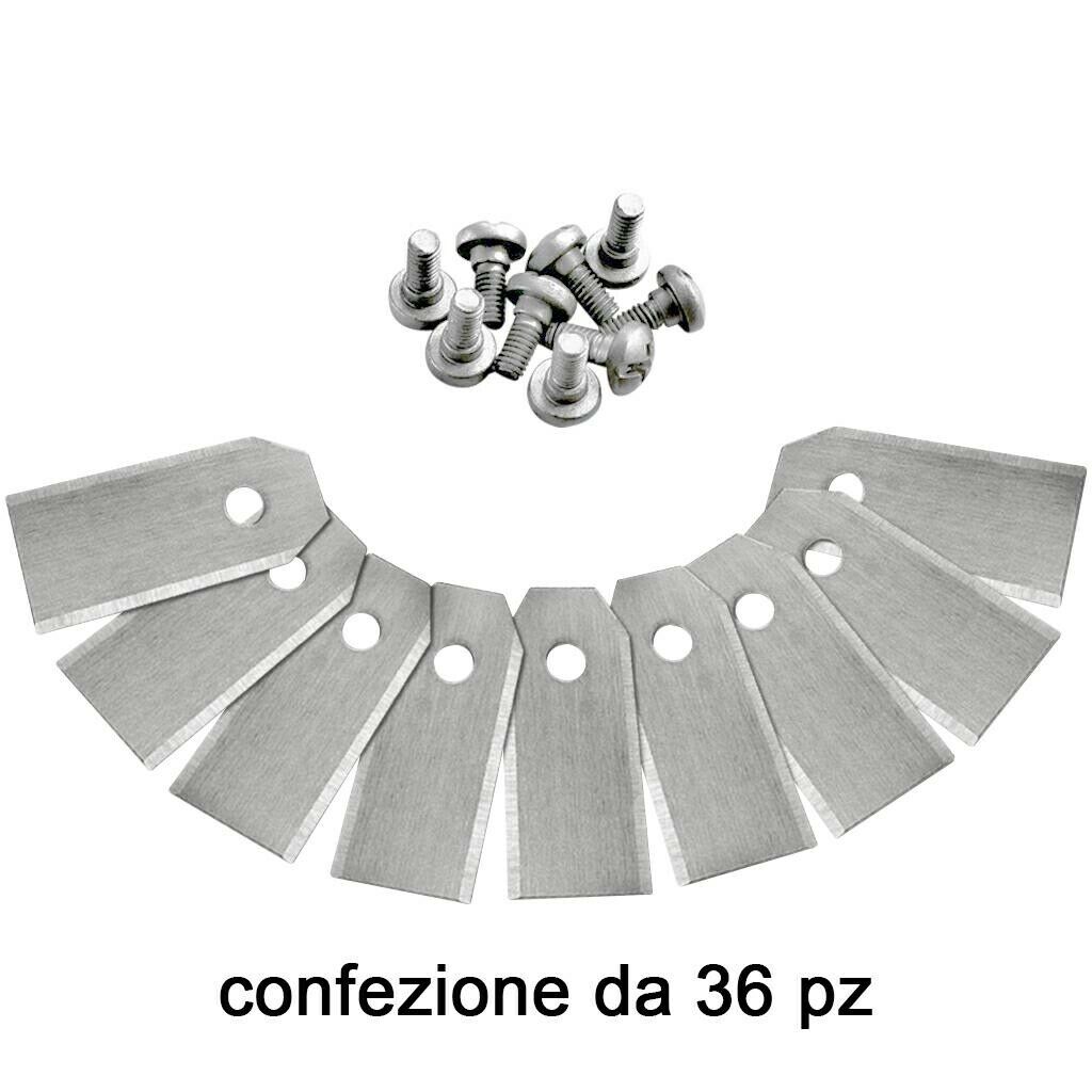 577864603 KIT 36 LAME IN ACCIAIO PER ROBOT RASAERBA HUSQVARNA Automower