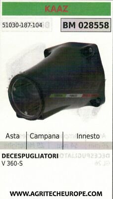 51030187104 CARTER CAMPANA FRIZIONE NUDO DECESPUGLIATORE KAAZ V360S