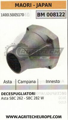 1400500517 CARTER CAMPANA FRIZIONE NUDO DECESPUGLIATORE MAORI ASTA SBC262 SBC282