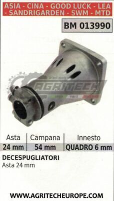 CAMPANA FRIZIONE COMPLETA DECESPUGLIATORE ASIA SANDRIGARDEN CINESE ASTA Ø24