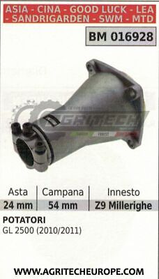 CAMPANA FRIZIONE COMPLETA POTATORE ASIA SANDRIGARDEN CINESE GL2500 Ø24