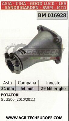 CAMPANA FRIZIONE COMPLETA POTATORE GL2500 ASIA Ø54 ASTA 24 Sandrigarden Swm Mtd