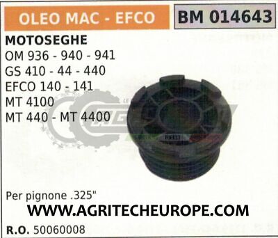 50060008 VITE SENZA FINE CHIOCCIOLA POMPA OLIO MOTOSEGA EFCO MT440 MT4400
