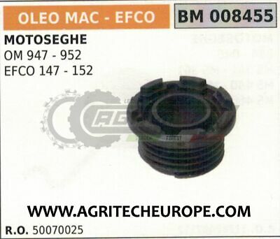 50070025 VITE SENZA FINE CHIOCCIOLA POMPA OLIO MOTOSEGA OLEOMAC 947 952