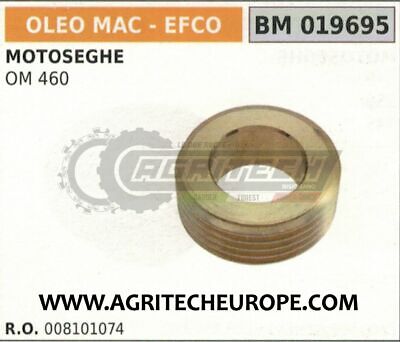 008101074 VITE SENZA FINE ORIGINALE CHIOCCIOLA POMPA OLIO MOTOSEGA OLEOMAC 460