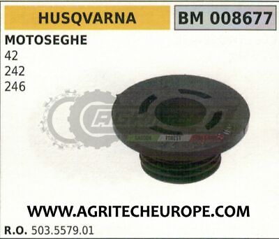 503557901 VITE SENZA FINE CHIOCCIOLA POMPA OLIO MOTOSEGA HUSQVARNA 41 242 246
