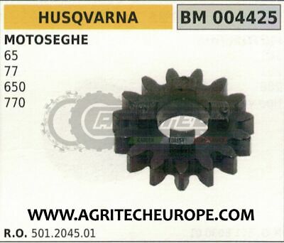 501204501 VITE SENZA FINE CHIOCCIOLA POMPA OLIO MOTOSEGA HUSQVARNA 65 77 650 770