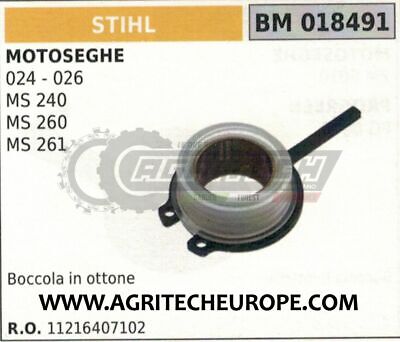 VITE SENZA FINE CHIOCCIOLA POMPA OLIO MOTOSEGA STIHL MS 240 260 261