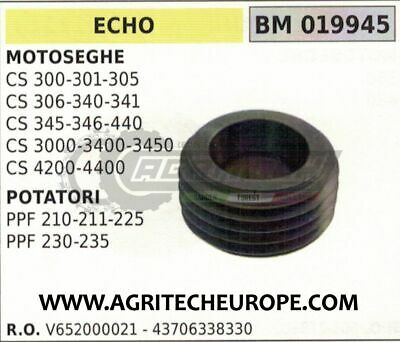 43706338330 VITE SENZA FINE CHIOCCIOLA POMPA OLIO MOTOSEGA ECHO CS 300 301 305