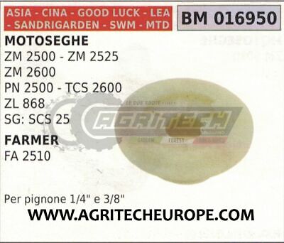 VITE SENZA FINE CHIOCCIOLA POMPA OLIO MOTOSEGA CINESE FARMER FA 2510