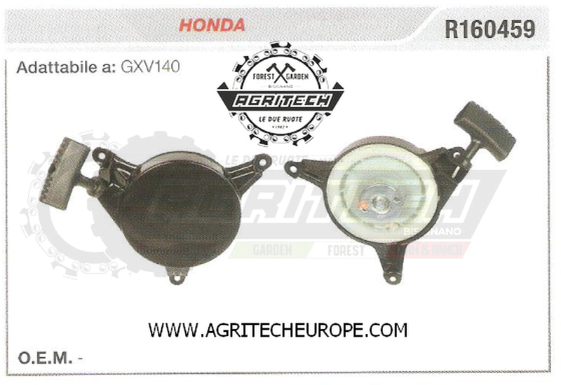 R160459 CARTER AVVIAMENTO COMPLETI AVVIATORE Sandrigarden motore 550 OHV