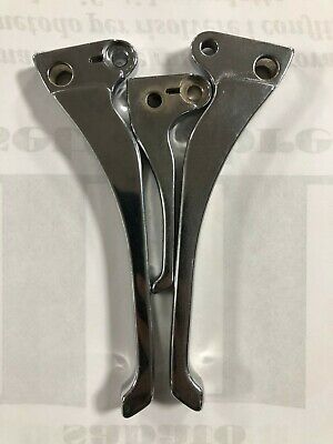 KIT LEVE IN ALLUMINIO dal pieno CROMATO PIAGGIO CIAO SI BRAVO BOXER vintage