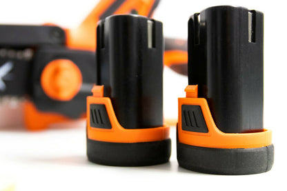 POTATORE MINISEGA A BATTERIA SAW 60 WORTEX 21V + 2 BATTERIE 2Ah + CARICABATTERIE